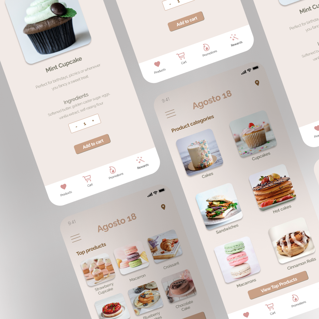 Project Bakery ordering app